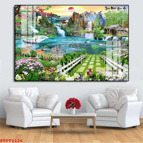 Tranh Phong Cảnh Thiên Nhiên | Tranh Ngọc Việt - Đắk Lắk | Tranh Ngọc Việt - Xưởng Tranh Đẹp Buôn Ma Thuột (BMT) DakLak