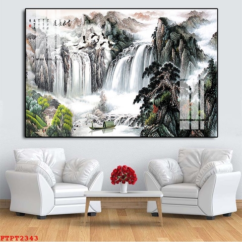 Tranh Thủy Mặc Trung Hoa | Tranh Ngọc Việt - Đắk Lắk | Tranh Ngọc Việt - Xưởng Tranh Đẹp Buôn Ma Thuột (BMT) DakLak