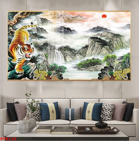 Tranh Thủy Mặc Trung Hoa | Tranh Ngọc Việt - Đắk Lắk | Tranh Ngọc Việt - Xưởng Tranh Đẹp Buôn Ma Thuột (BMT) DakLak