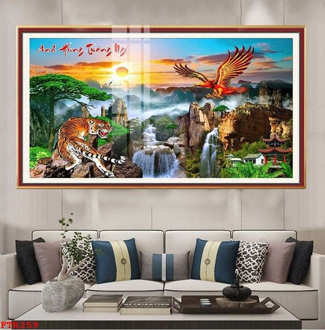 Tranh Rồng Hổ Phong Thủy | Tranh Ngọc Việt - Đắk Lắk | Tranh Ngọc Việt - Xưởng Tranh Đẹp Buôn Ma Thuột (BMT) DakLak