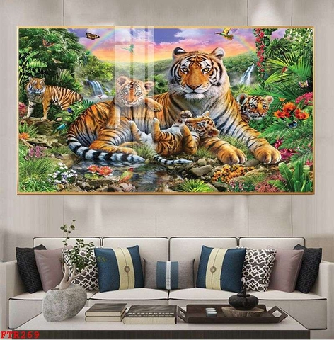 Tranh Rồng Hổ Phong Thủy | Tranh Ngọc Việt - Đắk Lắk | Tranh Ngọc Việt - Xưởng Tranh Đẹp Buôn Ma Thuột (BMT) DakLak