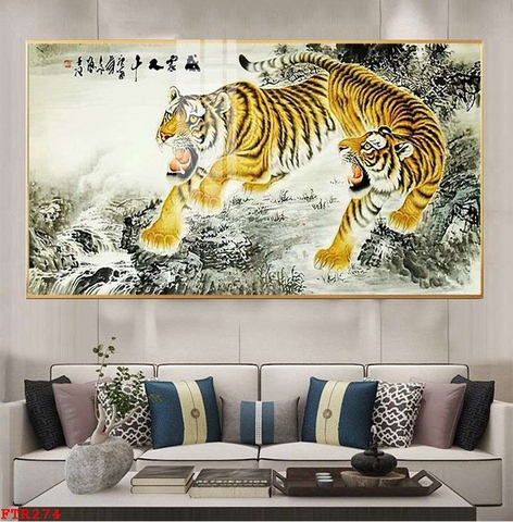 Tranh Rồng Hổ Phong Thủy | Tranh Ngọc Việt - Đắk Lắk | Tranh Ngọc Việt - Xưởng Tranh Đẹp Buôn Ma Thuột (BMT) DakLak