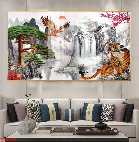 Tranh Rồng Hổ Phong Thủy | Tranh Ngọc Việt - Đắk Lắk | Tranh Ngọc Việt - Xưởng Tranh Đẹp Buôn Ma Thuột (BMT) DakLak