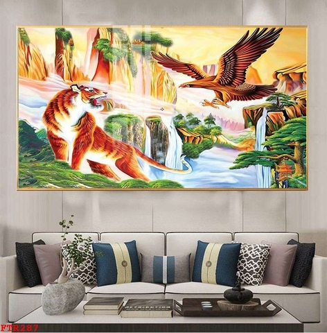 Tranh Rồng Hổ Phong Thủy | Tranh Ngọc Việt - Đắk Lắk | Tranh Ngọc Việt - Xưởng Tranh Đẹp Buôn Ma Thuột (BMT) DakLak