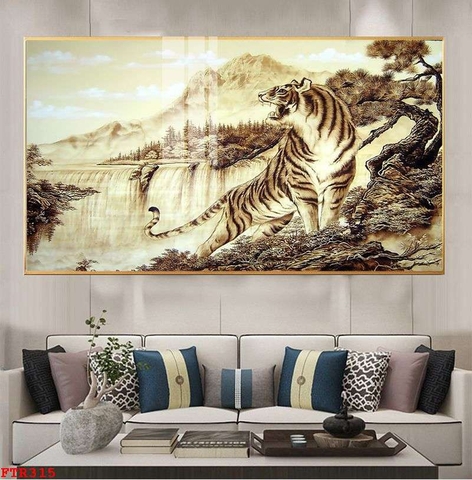 Tranh Rồng Hổ Phong Thủy | Tranh Ngọc Việt - Đắk Lắk | Tranh Ngọc Việt - Xưởng Tranh Đẹp Buôn Ma Thuột (BMT) DakLak