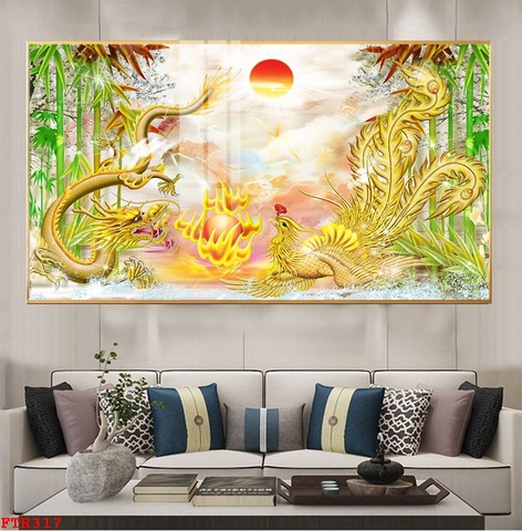 Tranh Rồng Hổ Phong Thủy | Tranh Ngọc Việt - Đắk Lắk | Tranh Ngọc Việt - Xưởng Tranh Đẹp Buôn Ma Thuột (BMT) DakLak