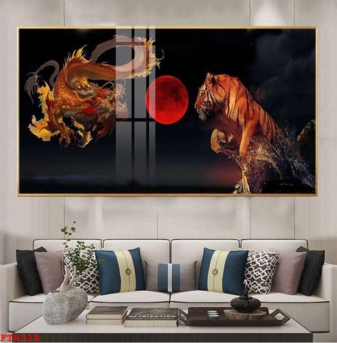 Tranh Rồng Hổ Phong Thủy | Tranh Ngọc Việt - Đắk Lắk | Tranh Ngọc Việt - Xưởng Tranh Đẹp Buôn Ma Thuột (BMT) DakLak