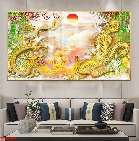 Tranh Rồng Hổ Phong Thủy | Tranh Ngọc Việt - Đắk Lắk | Tranh Ngọc Việt - Xưởng Tranh Đẹp Buôn Ma Thuột (BMT) DakLak