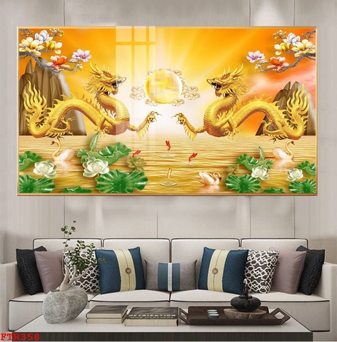 Tranh Rồng Hổ Phong Thủy | Tranh Ngọc Việt - Đắk Lắk | Tranh Ngọc Việt - Xưởng Tranh Đẹp Buôn Ma Thuột (BMT) DakLak