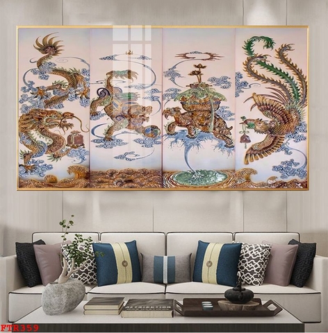 Tranh Rồng Hổ Phong Thủy | Tranh Ngọc Việt - Đắk Lắk | Tranh Ngọc Việt - Xưởng Tranh Đẹp Buôn Ma Thuột (BMT) DakLak