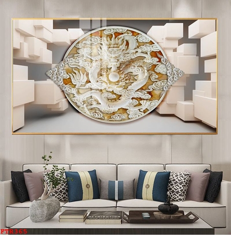 Tranh Rồng Hổ Phong Thủy | Tranh Ngọc Việt - Đắk Lắk | Tranh Ngọc Việt - Xưởng Tranh Đẹp Buôn Ma Thuột (BMT) DakLak