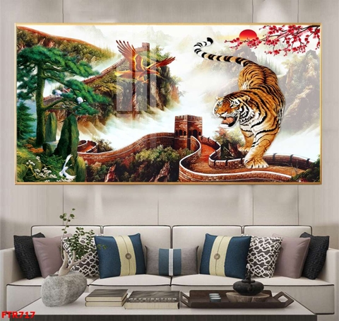 Tranh Rồng Hổ Phong Thủy | Tranh Ngọc Việt - Đắk Lắk | Tranh Ngọc Việt - Xưởng Tranh Đẹp Buôn Ma Thuột (BMT) DakLak