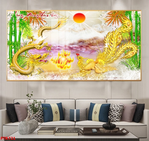 Tranh Rồng Hổ Phong Thủy | Tranh Ngọc Việt - Đắk Lắk | Tranh Ngọc Việt - Xưởng Tranh Đẹp Buôn Ma Thuột (BMT) DakLak