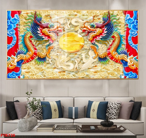 Tranh Rồng Hổ Phong Thủy | Tranh Ngọc Việt - Đắk Lắk | Tranh Ngọc Việt - Xưởng Tranh Đẹp Buôn Ma Thuột (BMT) DakLak