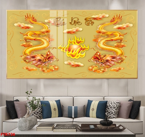 Tranh Rồng Hổ Phong Thủy | Tranh Ngọc Việt - Đắk Lắk | Tranh Ngọc Việt - Xưởng Tranh Đẹp Buôn Ma Thuột (BMT) DakLak