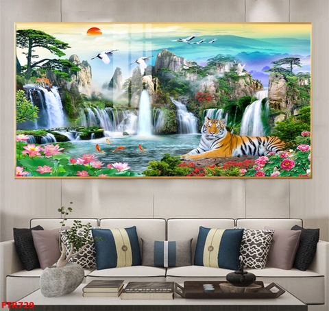 Tranh Rồng Hổ Phong Thủy | Tranh Ngọc Việt - Đắk Lắk | Tranh Ngọc Việt - Xưởng Tranh Đẹp Buôn Ma Thuột (BMT) DakLak