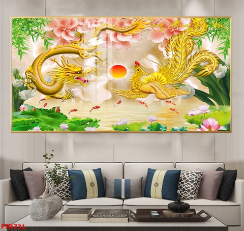 Tranh Rồng Hổ Phong Thủy | Tranh Ngọc Việt - Đắk Lắk | Tranh Ngọc Việt - Xưởng Tranh Đẹp Buôn Ma Thuột (BMT) DakLak