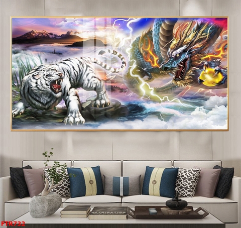 Tranh Rồng Hổ Phong Thủy | Tranh Ngọc Việt - Đắk Lắk | Tranh Ngọc Việt - Xưởng Tranh Đẹp Buôn Ma Thuột (BMT) DakLak