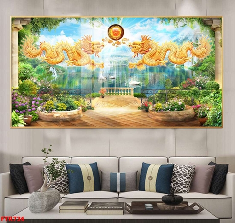 Tranh Rồng Hổ Phong Thủy | Tranh Ngọc Việt - Đắk Lắk | Tranh Ngọc Việt - Xưởng Tranh Đẹp Buôn Ma Thuột (BMT) DakLak