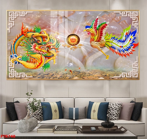 Tranh Rồng Hổ Phong Thủy | Tranh Ngọc Việt - Đắk Lắk | Tranh Ngọc Việt - Xưởng Tranh Đẹp Buôn Ma Thuột (BMT) DakLak