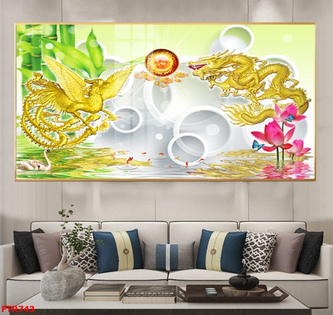 Tranh Rồng Hổ Phong Thủy | Tranh Ngọc Việt - Đắk Lắk | Tranh Ngọc Việt - Xưởng Tranh Đẹp Buôn Ma Thuột (BMT) DakLak