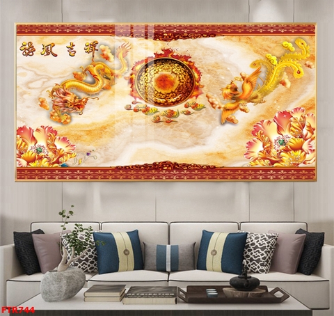 Tranh Rồng Hổ Phong Thủy | Tranh Ngọc Việt - Đắk Lắk | Tranh Ngọc Việt - Xưởng Tranh Đẹp Buôn Ma Thuột (BMT) DakLak