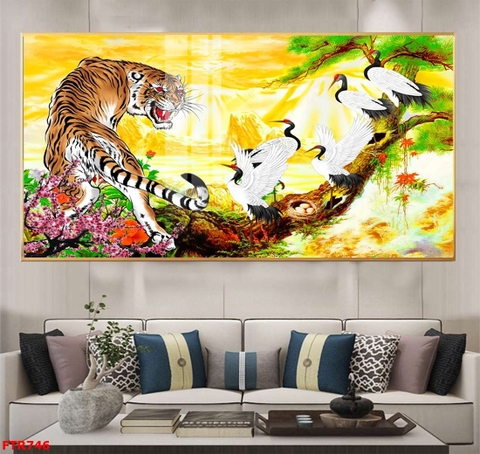 Tranh Rồng Hổ Phong Thủy | Tranh Ngọc Việt - Đắk Lắk | Tranh Ngọc Việt - Xưởng Tranh Đẹp Buôn Ma Thuột (BMT) DakLak