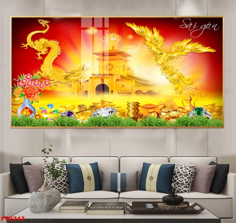 Tranh Rồng Hổ Phong Thủy | Tranh Ngọc Việt - Đắk Lắk | Tranh Ngọc Việt - Xưởng Tranh Đẹp Buôn Ma Thuột (BMT) DakLak