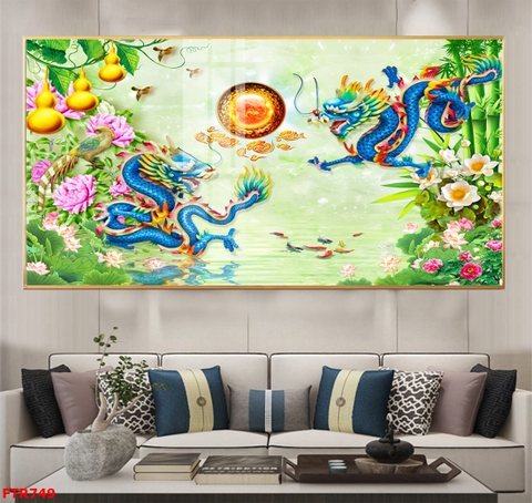 Tranh Rồng Hổ Phong Thủy | Tranh Ngọc Việt - Đắk Lắk | Tranh Ngọc Việt - Xưởng Tranh Đẹp Buôn Ma Thuột (BMT) DakLak
