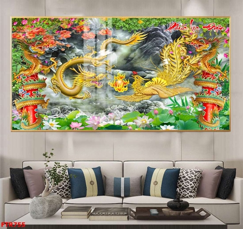 Tranh Rồng Hổ Phong Thủy | Tranh Ngọc Việt - Đắk Lắk | Tranh Ngọc Việt - Xưởng Tranh Đẹp Buôn Ma Thuột (BMT) DakLak