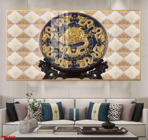 Tranh Rồng Hổ Phong Thủy | Tranh Ngọc Việt - Đắk Lắk | Tranh Ngọc Việt - Xưởng Tranh Đẹp Buôn Ma Thuột (BMT) DakLak