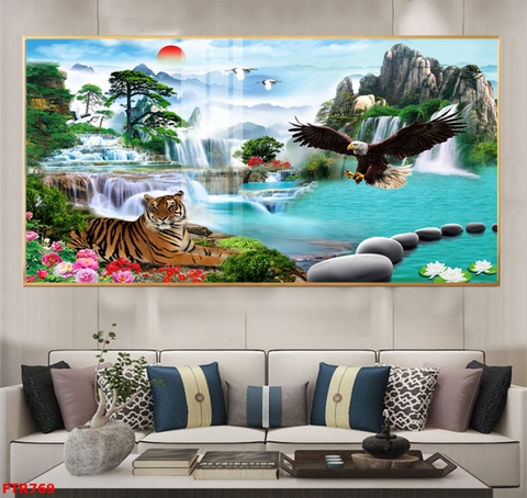 Tranh Rồng Hổ Phong Thủy | Tranh Ngọc Việt - Đắk Lắk | Tranh Ngọc Việt - Xưởng Tranh Đẹp Buôn Ma Thuột (BMT) DakLak