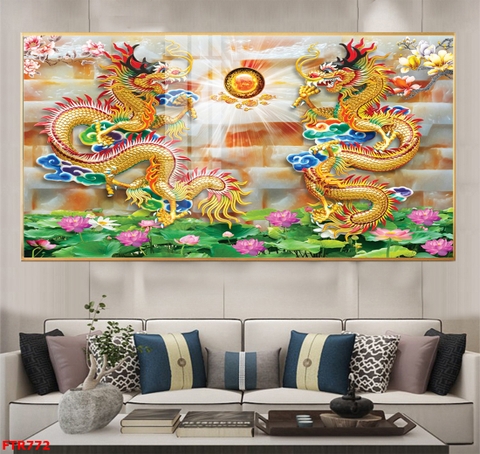 Tranh Rồng Hổ Phong Thủy | Tranh Ngọc Việt - Đắk Lắk | Tranh Ngọc Việt - Xưởng Tranh Đẹp Buôn Ma Thuột (BMT) DakLak