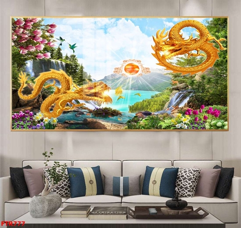 Tranh Rồng Hổ Phong Thủy | Tranh Ngọc Việt - Đắk Lắk | Tranh Ngọc Việt - Xưởng Tranh Đẹp Buôn Ma Thuột (BMT) DakLak