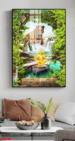 Tranh Rồng Hổ Phong Thủy | Tranh Ngọc Việt - Đắk Lắk | Tranh Ngọc Việt - Xưởng Tranh Đẹp Buôn Ma Thuột (BMT) DakLak