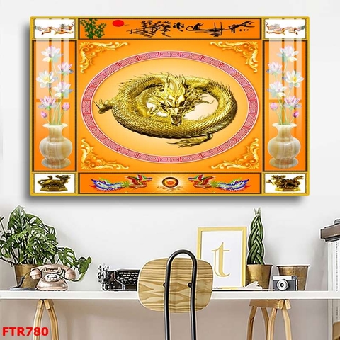 Tranh Rồng Hổ Phong Thủy | Tranh Ngọc Việt - Đắk Lắk | Tranh Ngọc Việt - Xưởng Tranh Đẹp Buôn Ma Thuột (BMT) DakLak