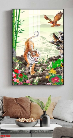 Tranh Rồng Hổ Phong Thủy | Tranh Ngọc Việt - Đắk Lắk | Tranh Ngọc Việt - Xưởng Tranh Đẹp Buôn Ma Thuột (BMT) DakLak