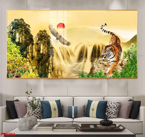 Tranh Rồng Hổ Phong Thủy | Tranh Ngọc Việt - Đắk Lắk | Tranh Ngọc Việt - Xưởng Tranh Đẹp Buôn Ma Thuột (BMT) DakLak