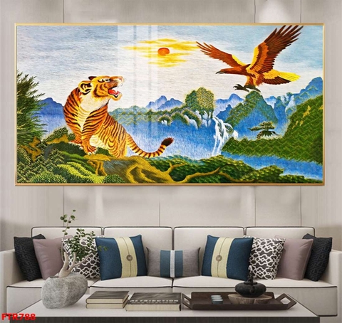 Tranh Rồng Hổ Phong Thủy | Tranh Ngọc Việt - Đắk Lắk | Tranh Ngọc Việt - Xưởng Tranh Đẹp Buôn Ma Thuột (BMT) DakLak