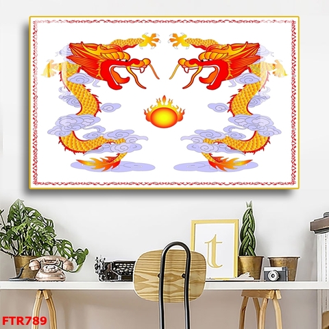 Tranh Rồng Hổ Phong Thủy | Tranh Ngọc Việt - Đắk Lắk | Tranh Ngọc Việt - Xưởng Tranh Đẹp Buôn Ma Thuột (BMT) DakLak