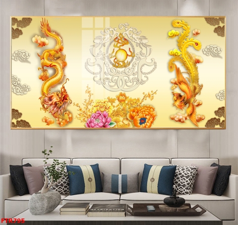 Tranh Rồng Hổ Phong Thủy | Tranh Ngọc Việt - Đắk Lắk | Tranh Ngọc Việt - Xưởng Tranh Đẹp Buôn Ma Thuột (BMT) DakLak