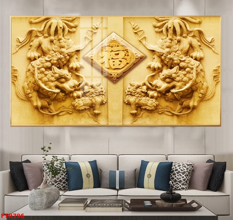 Tranh Rồng Hổ Phong Thủy | Tranh Ngọc Việt - Đắk Lắk | Tranh Ngọc Việt - Xưởng Tranh Đẹp Buôn Ma Thuột (BMT) DakLak