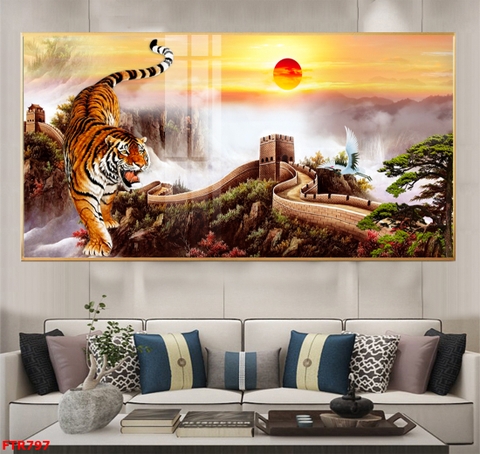 Tranh Rồng Hổ Phong Thủy | Tranh Ngọc Việt - Đắk Lắk | Tranh Ngọc Việt - Xưởng Tranh Đẹp Buôn Ma Thuột (BMT) DakLak