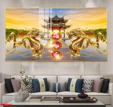 Tranh Rồng Hổ Phong Thủy | Tranh Ngọc Việt - Đắk Lắk | Tranh Ngọc Việt - Xưởng Tranh Đẹp Buôn Ma Thuột (BMT) DakLak