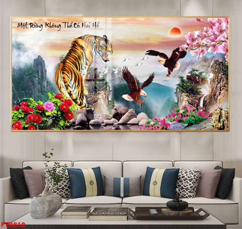 Tranh Rồng Hổ Phong Thủy | Tranh Ngọc Việt - Đắk Lắk | Tranh Ngọc Việt - Xưởng Tranh Đẹp Buôn Ma Thuột (BMT) DakLak