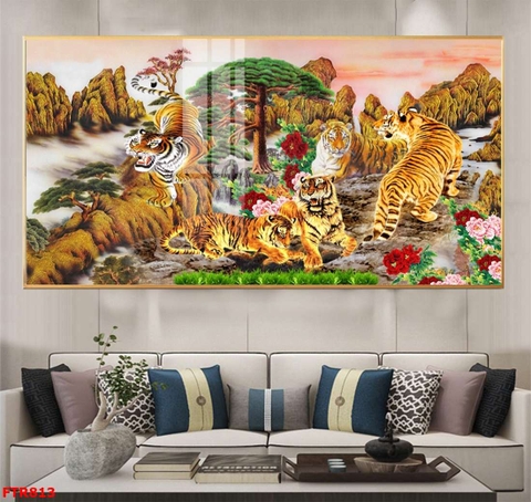 Tranh Rồng Hổ Phong Thủy | Tranh Ngọc Việt - Đắk Lắk | Tranh Ngọc Việt - Xưởng Tranh Đẹp Buôn Ma Thuột (BMT) DakLak