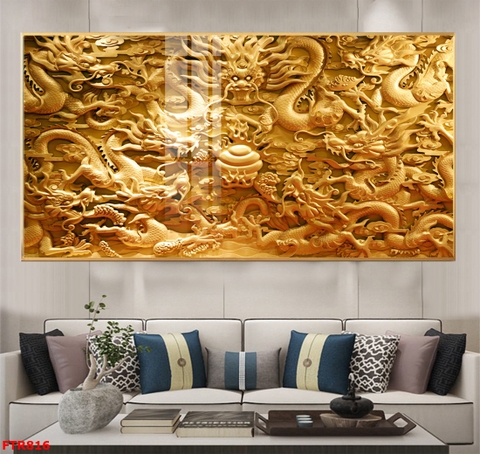 Tranh Rồng Hổ Phong Thủy | Tranh Ngọc Việt - Đắk Lắk | Tranh Ngọc Việt - Xưởng Tranh Đẹp Buôn Ma Thuột (BMT) DakLak