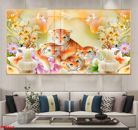 Tranh Rồng Hổ Phong Thủy | Tranh Ngọc Việt - Đắk Lắk | Tranh Ngọc Việt - Xưởng Tranh Đẹp Buôn Ma Thuột (BMT) DakLak