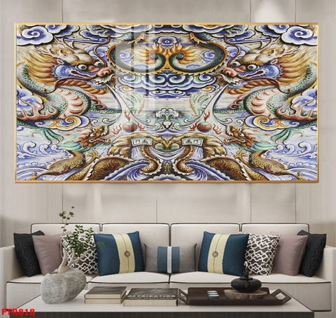 Tranh Rồng Hổ Phong Thủy | Tranh Ngọc Việt - Đắk Lắk | Tranh Ngọc Việt - Xưởng Tranh Đẹp Buôn Ma Thuột (BMT) DakLak