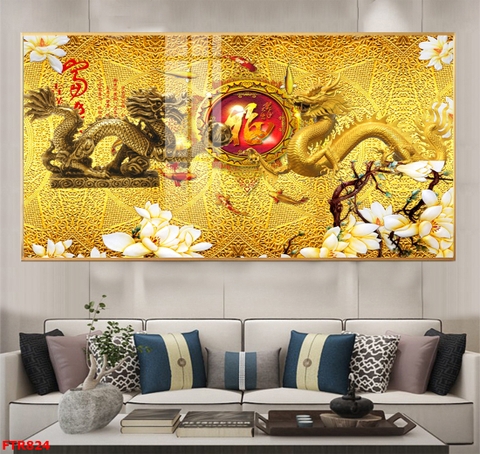 Tranh Rồng Hổ Phong Thủy | Tranh Ngọc Việt - Đắk Lắk | Tranh Ngọc Việt - Xưởng Tranh Đẹp Buôn Ma Thuột (BMT) DakLak